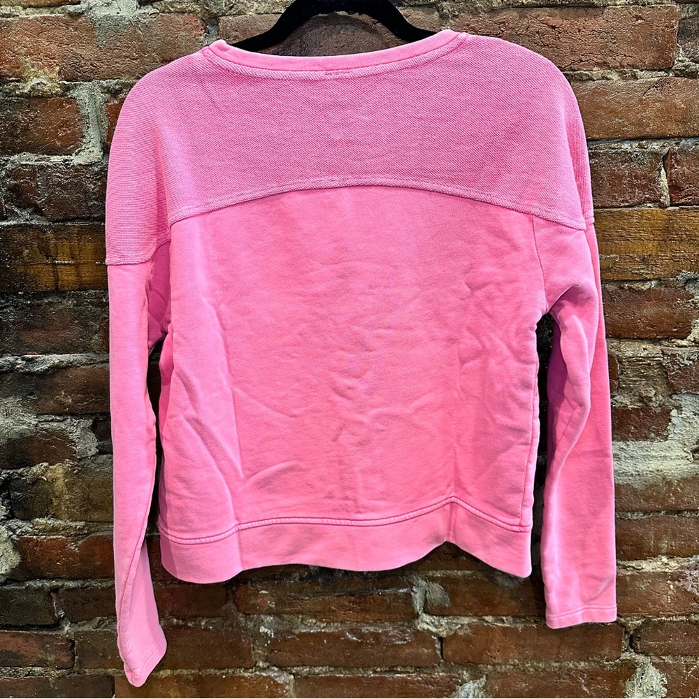NWT! Bobi Pink Reverse Yoke Pullover Size Small - Picture 7 of 7